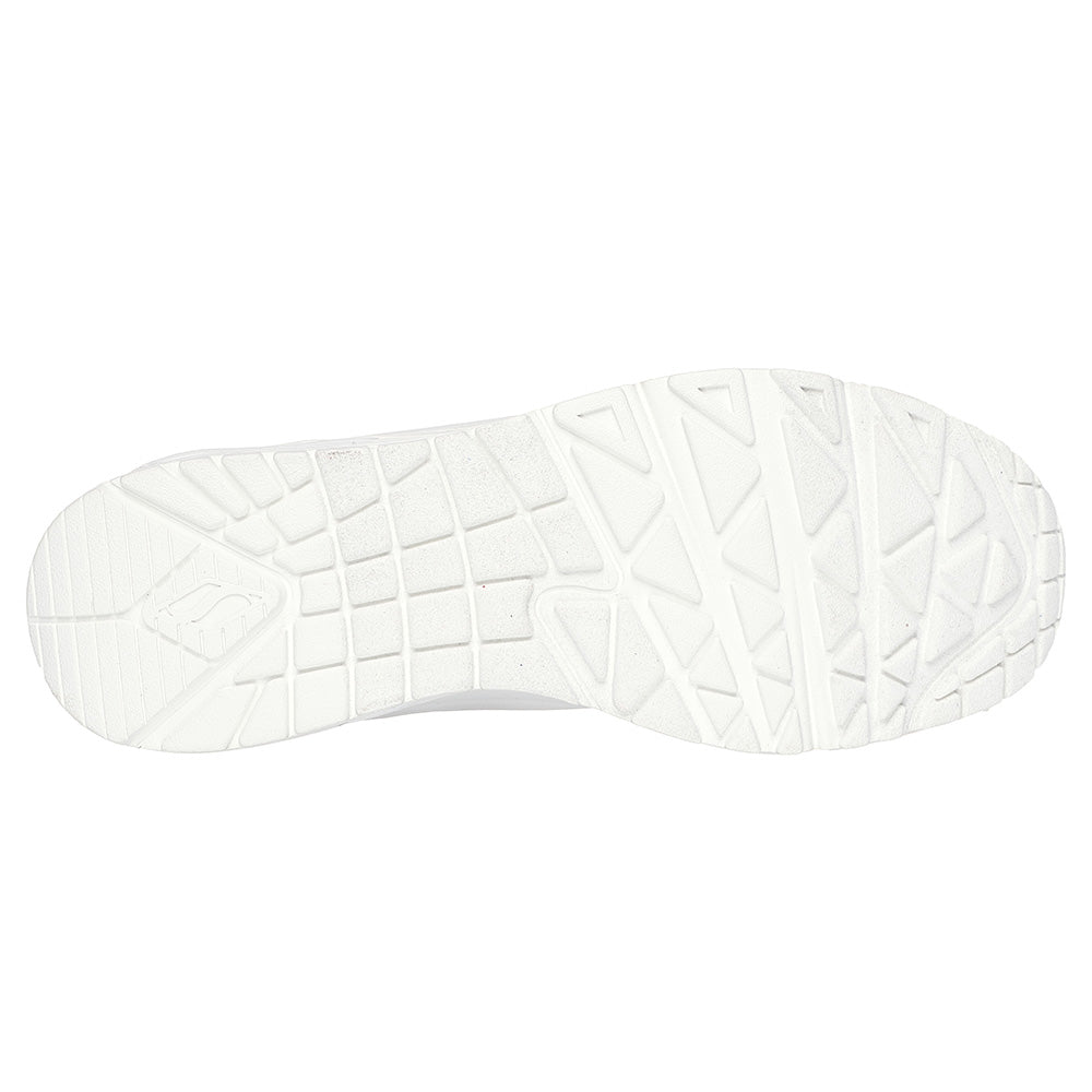 Tenis Hombre Skechers Uno Suited On Air - Blanco-Azul