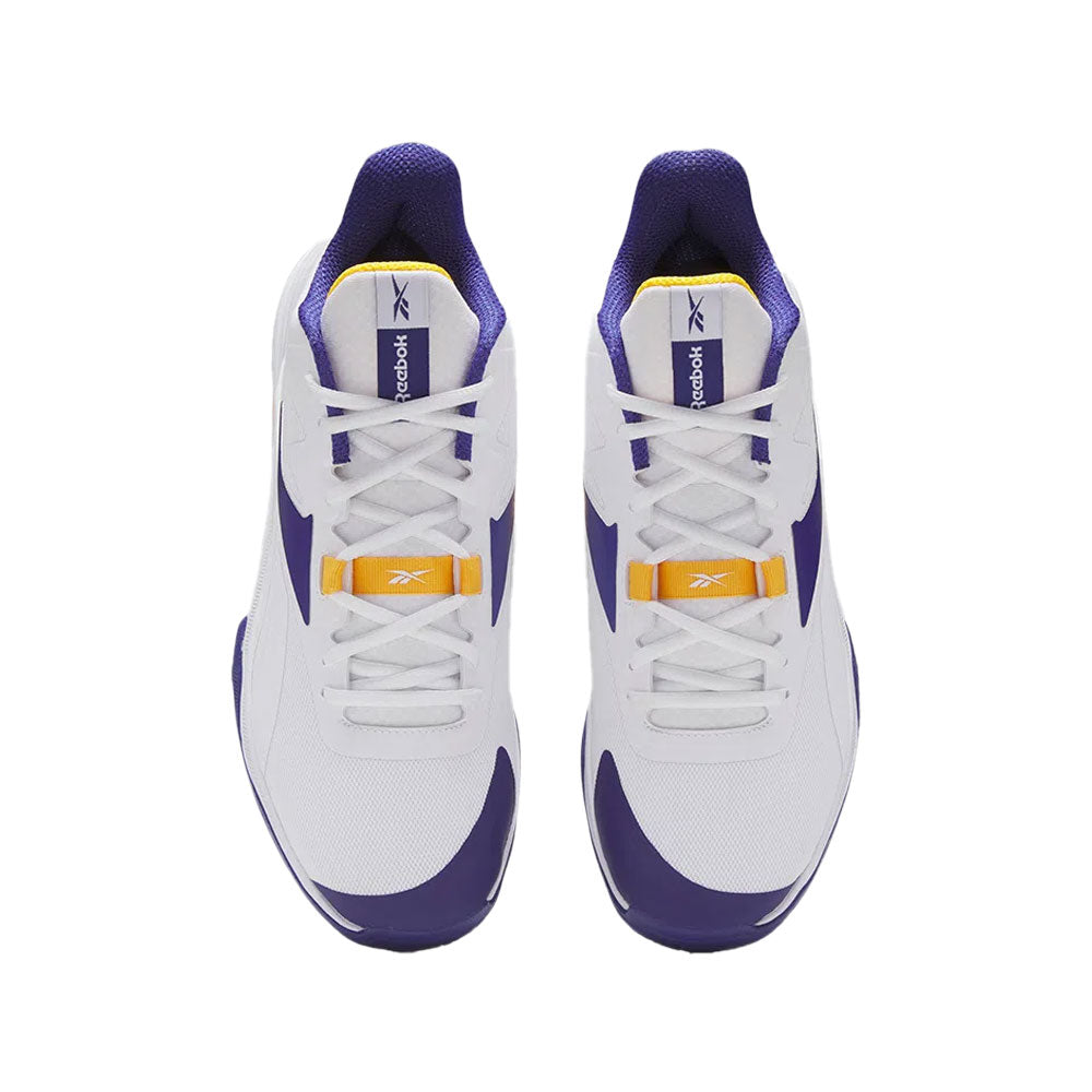 Tenis Hombre Reebok More Buckets - Blanco-Multicolor