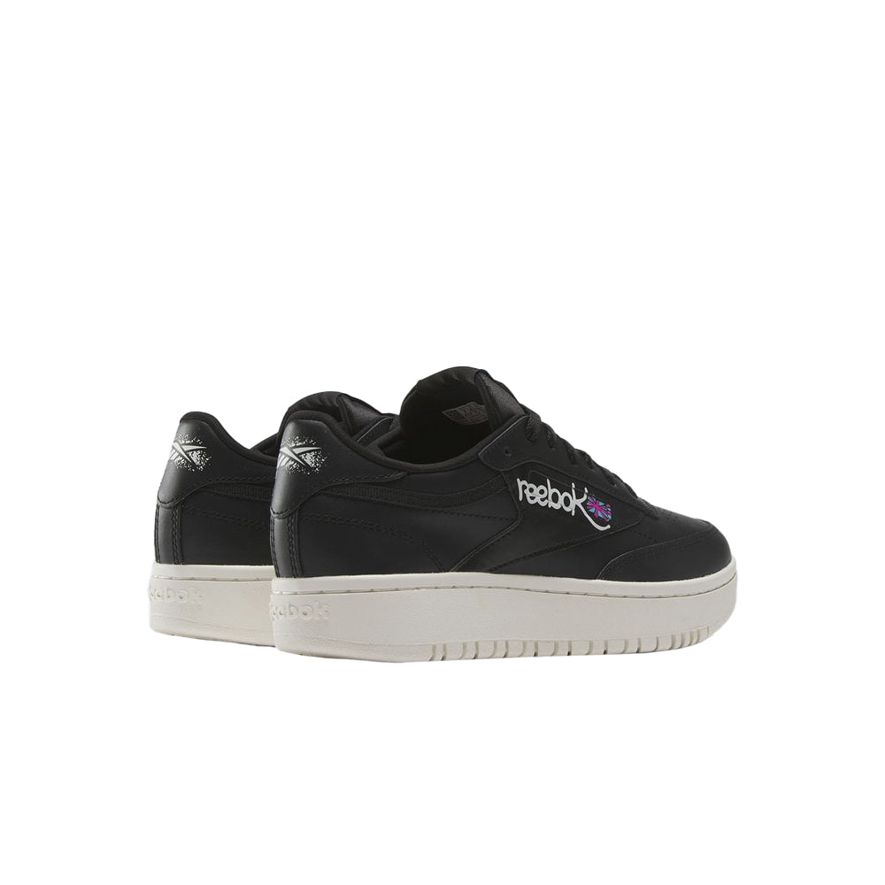 Tenis Mujer Reebok Club C Double - Negro