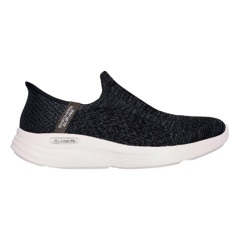 Tenis Skechers Mujer Relaxed Fit Sport - Negro - Blanco