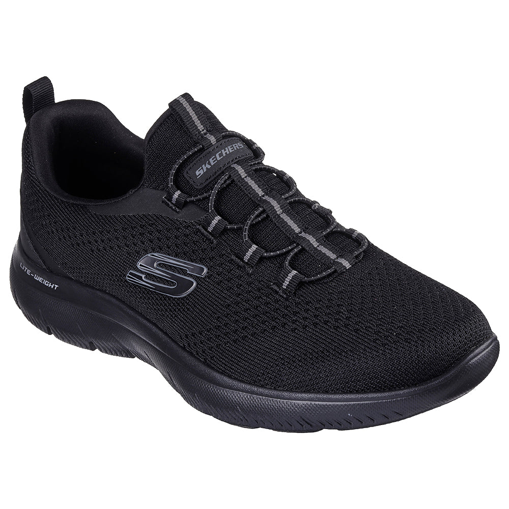 Tenis Skechers Hombre Summits - Negro