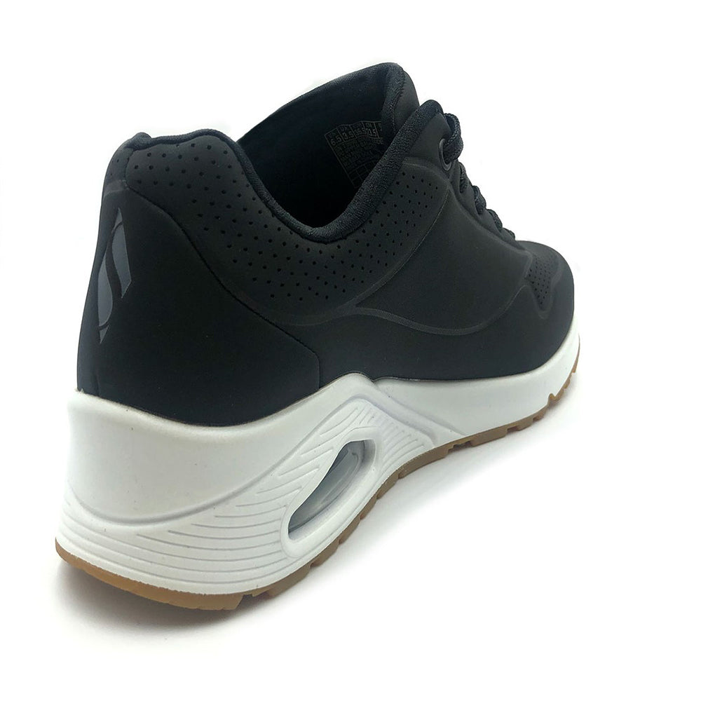 Tenis Mujer Skechers Uno Stand On Air - Negro
