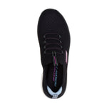Tenis Skechers Mujer Summits Top Player - Negro - Blanco