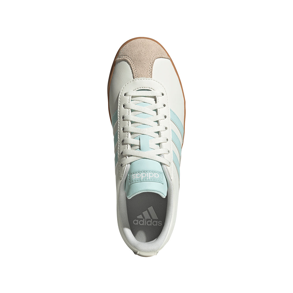Tenis Adidas Mujer Vl Court Base- Blanco - Azul