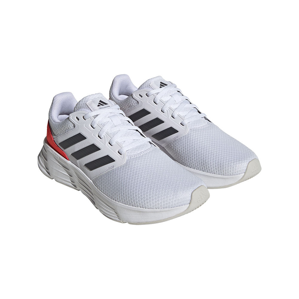 Tenis Hombre adidas Galaxy 6 - Blanco-Naranja
