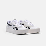 Tenis Mujer Reebok Court Advantage - Blanco-Negro