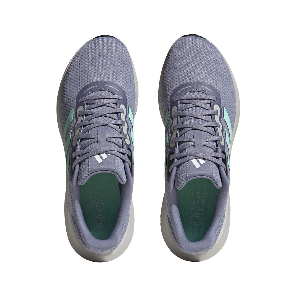 Tenis Hombre adidas RunFalcon 3 - Violeta-Blanco