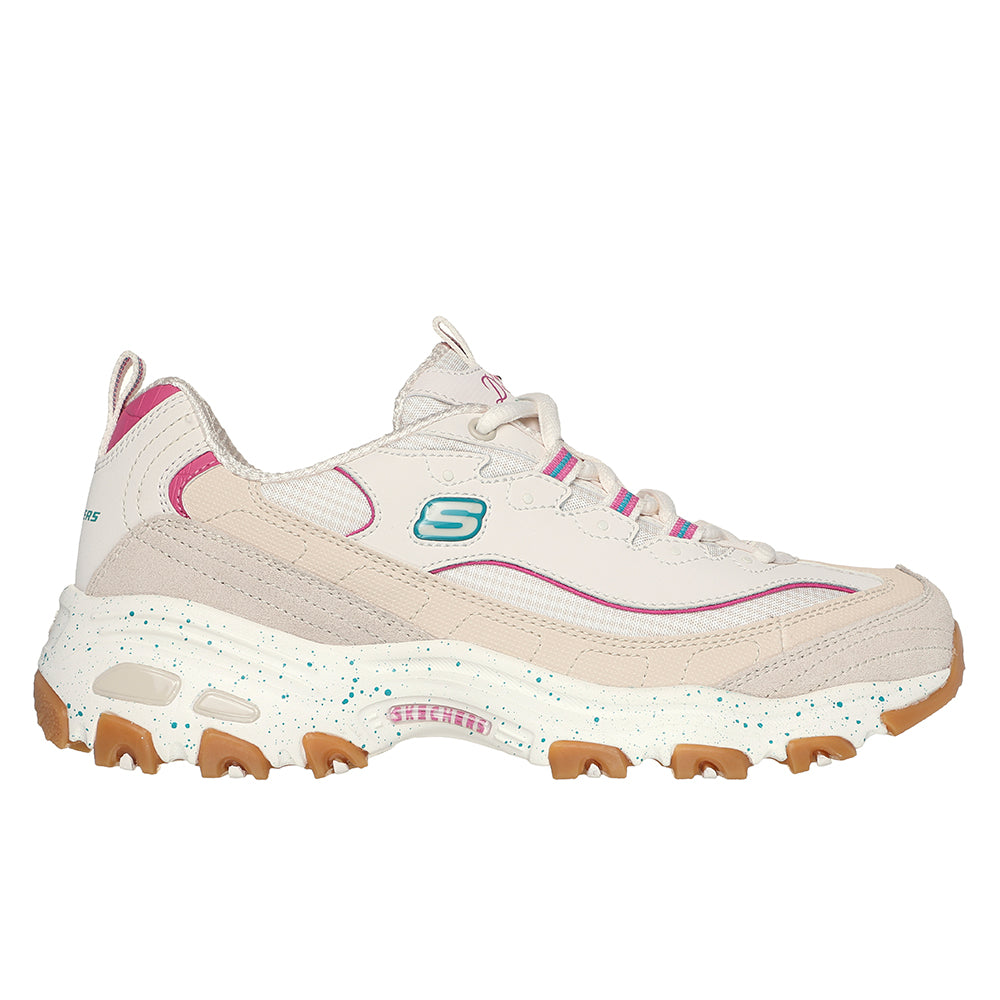Tenis Mujer Skechers Dlites Bold - Rosado