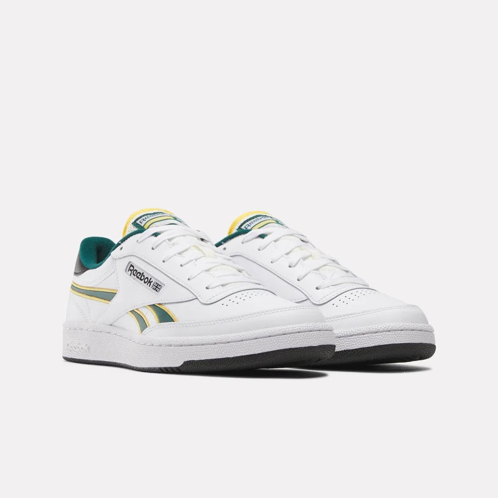Tenis Hombre Reebok Classics Club C Revenge- Blanco-Verde