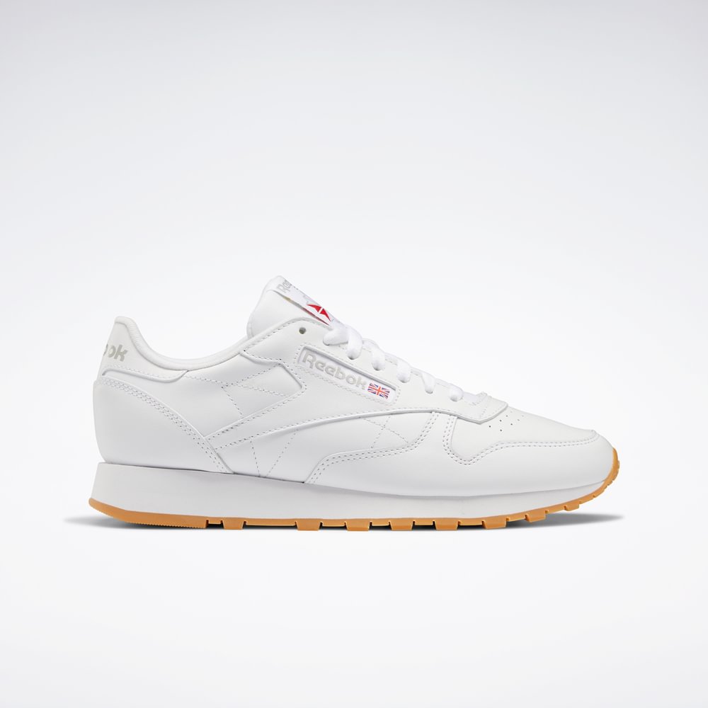 Tenis Hombre Reebok Classic Leather-Blanc0