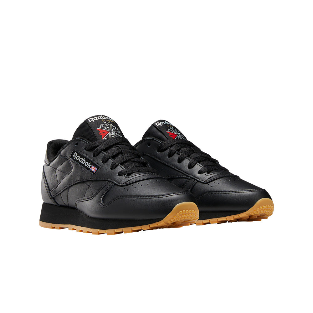Tenis Mujer Reebok Leather Shoes - Negro