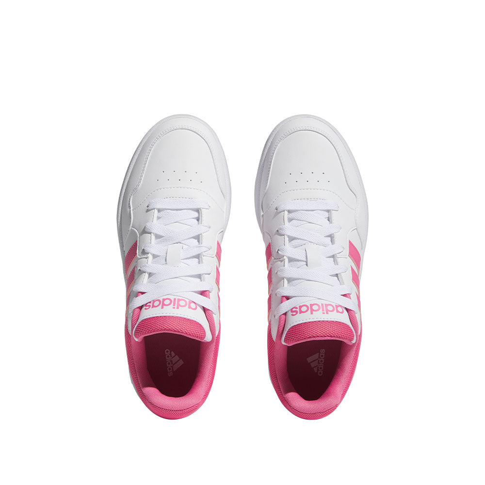 Tenis Mujer adidas Hoops 3.0 - Blanco-Rosado