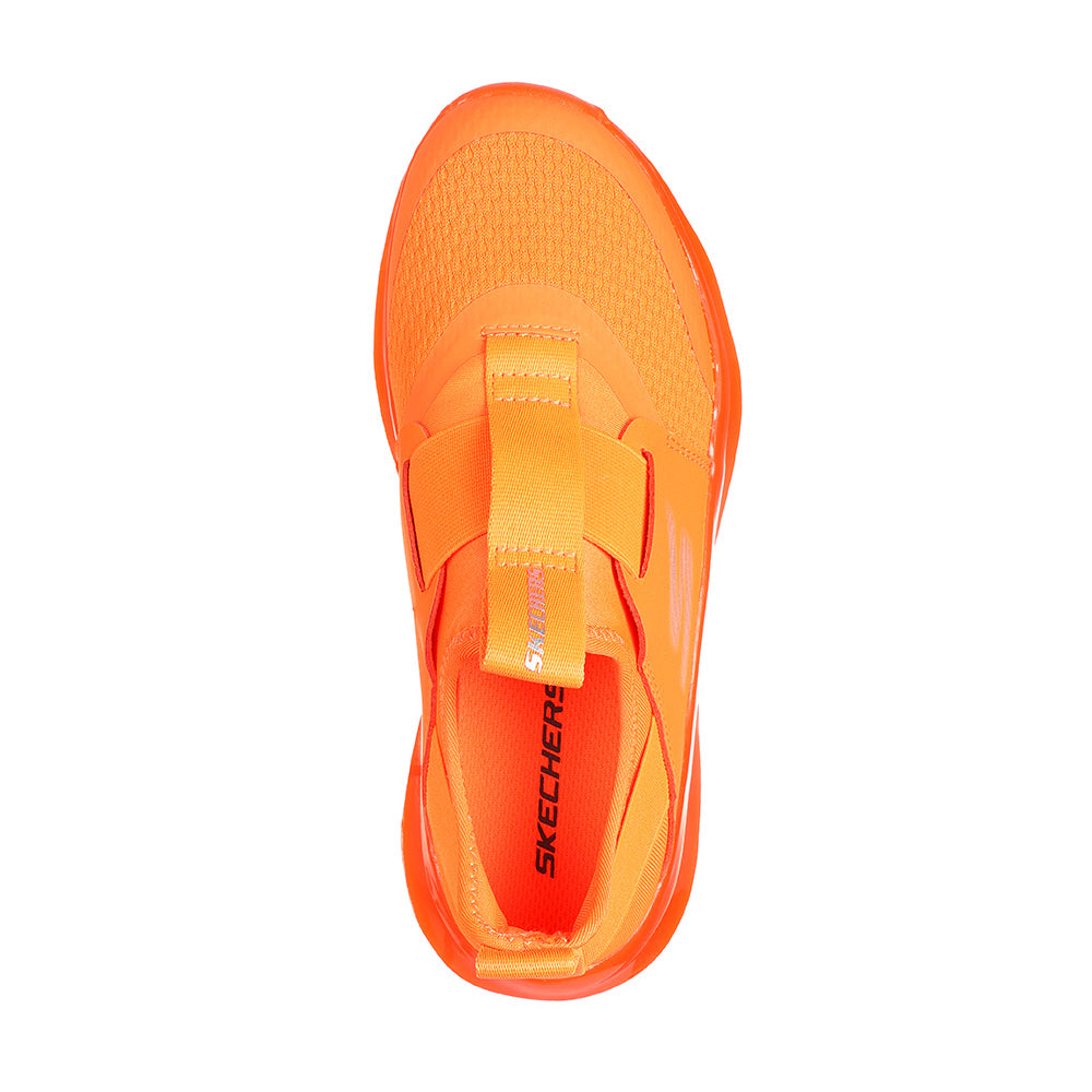 Tenis Niño Junior Skechers Fast Ice - Naranja