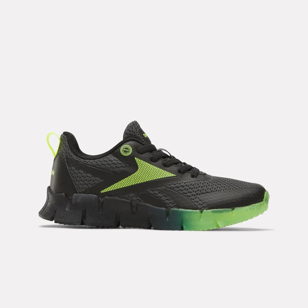 Tenis Reebok Niño Zig N Glow Elastic Lace - Negro