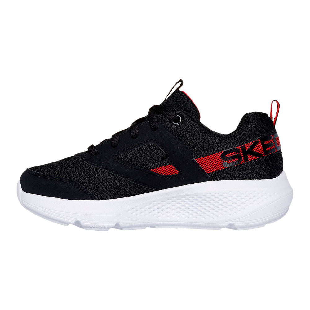 Tenis Skechers Niño GoRun Elevate - Negro - Blanco - Rojo