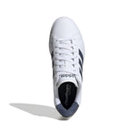 Tenis Hombre adidas Grand Court 2.0 - Blanco-Azul