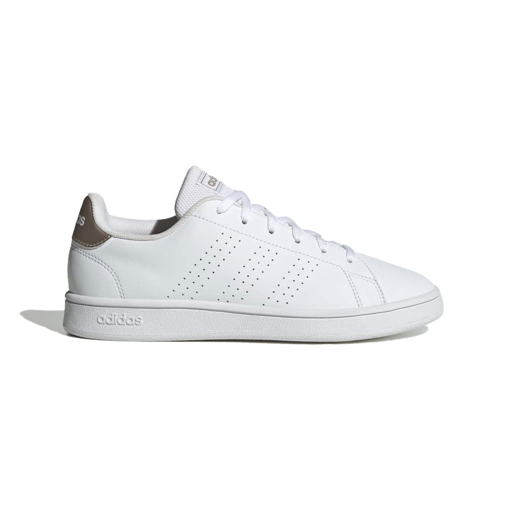 Tenis Mujer Adidas Advantage Base - Blanco-Marrón