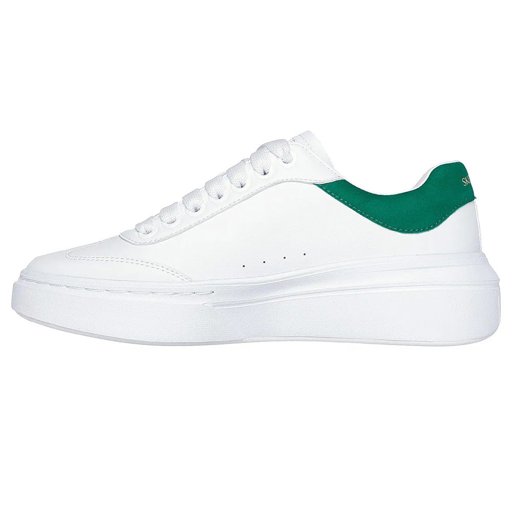 Tenis Mujer Skechers Cardova Classic - Blanco-Verde