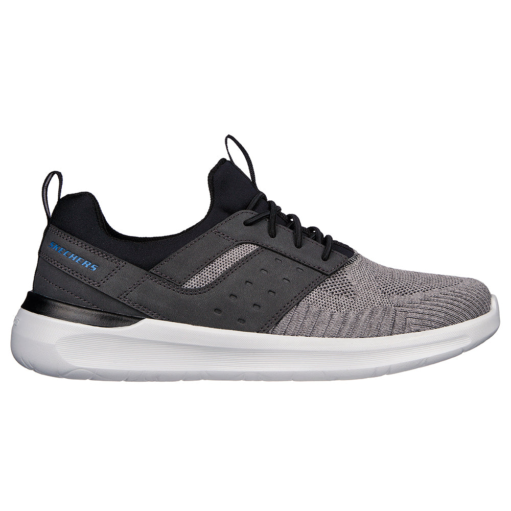 Tenis Hombre Skechers Lattimore - Negro-Gris