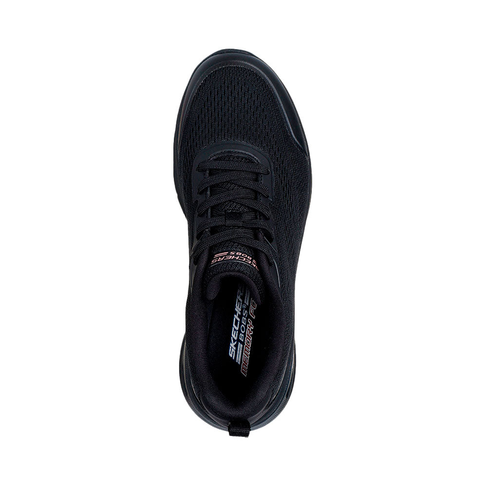 Tenis Skechers MujerBobs Arc Waves 2.0- Negro - Negro