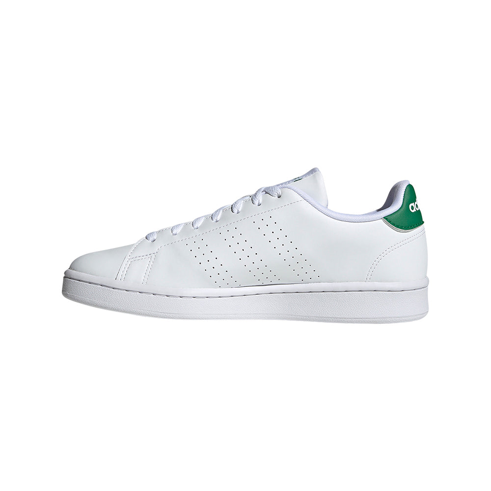 Tenis Hombre Adidas Advantage - Blanco-Verde