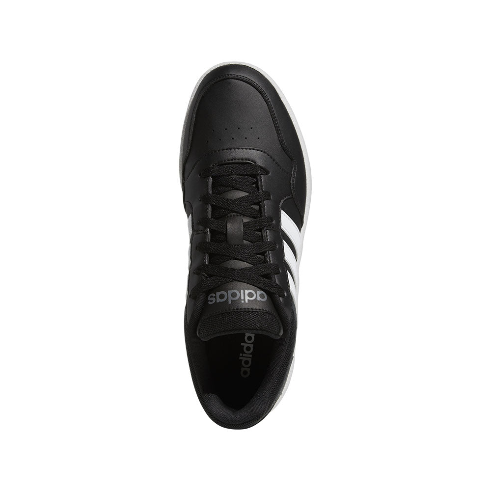 Tenis Hombre adidas Hoops 3.0 - Negro-Blanco