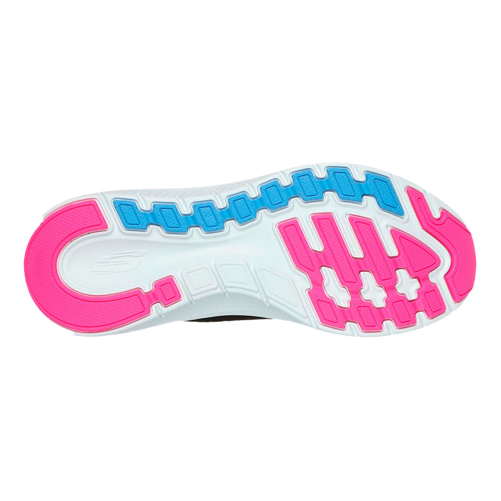 Tenis Skechers Mujer Arch Fit 2.0-Easychic - Negro - Fucsia