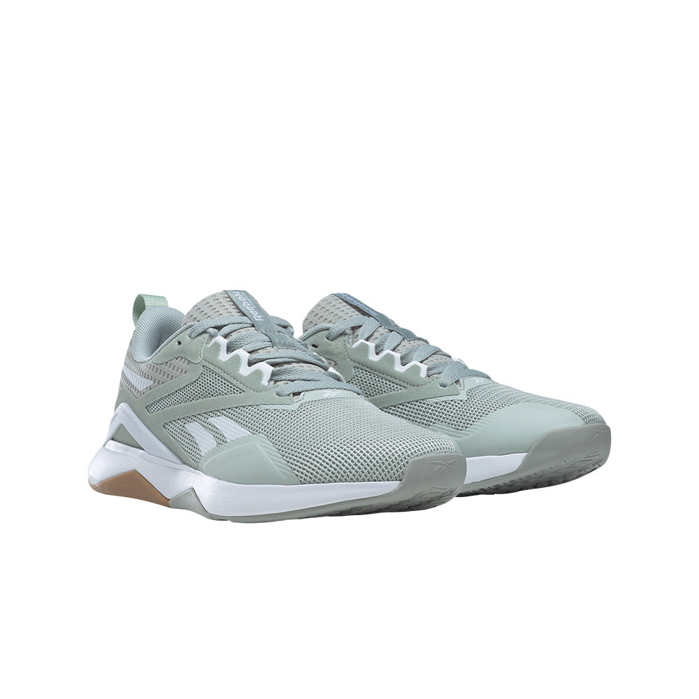 Tenis Mujer Reebok Nanoflex TR2.0 - Verde-Blanco