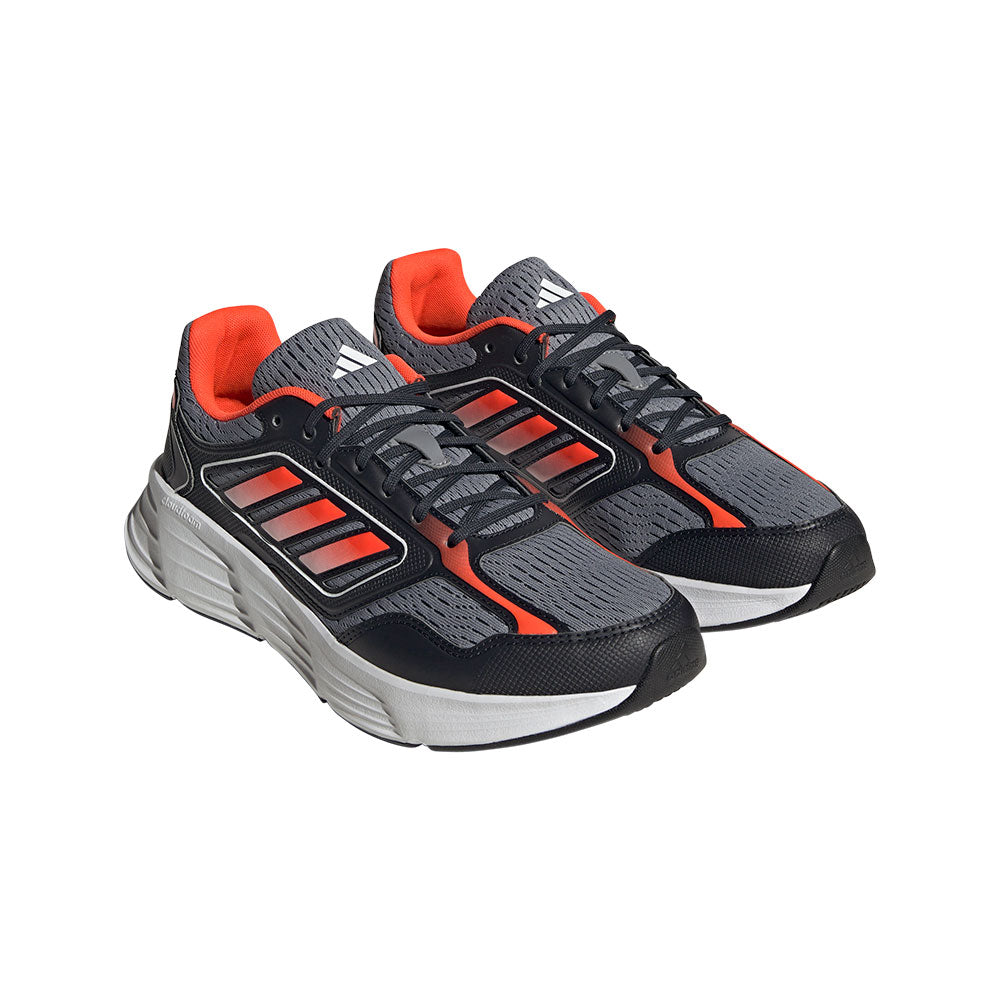 Tenis Hombre adidas Galaxy Star - Gris-Naranja