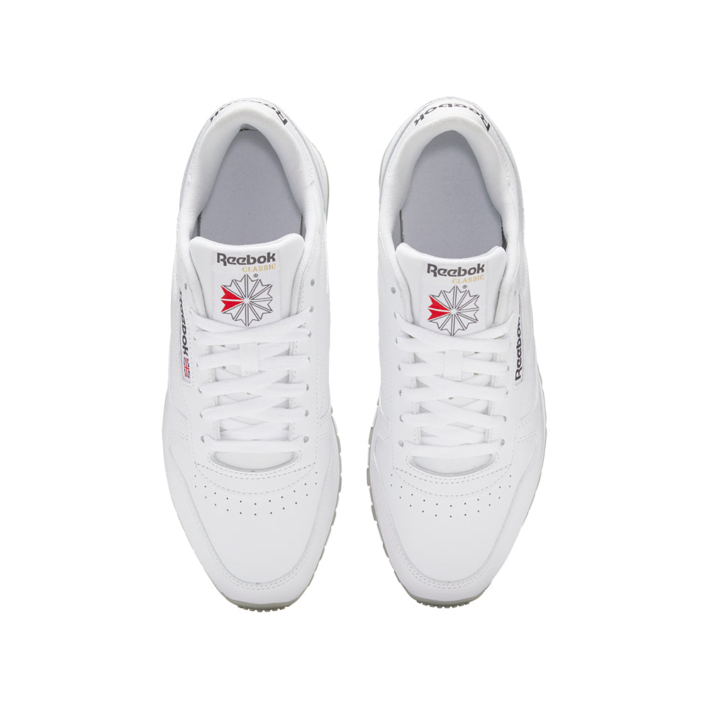 Tenis Hombre Reebok Leather - Blanco