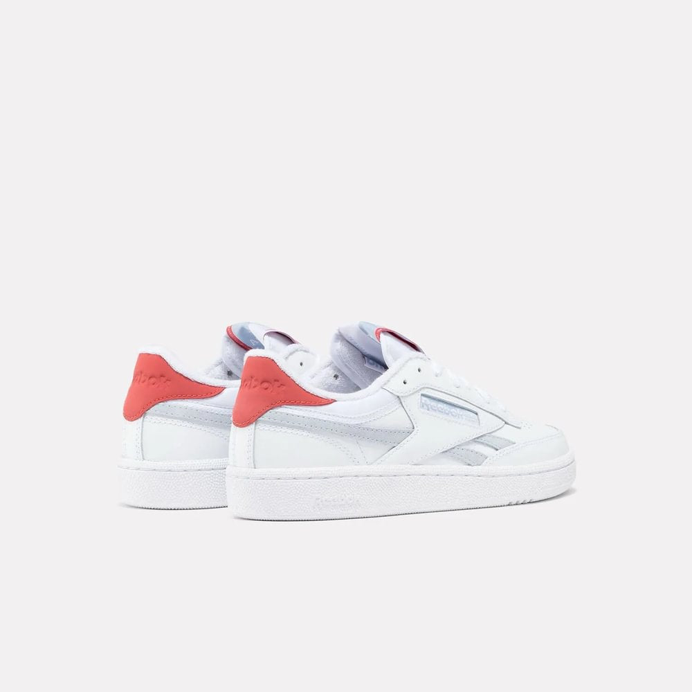 Tenis Mujer Reebok Club C Revenge - Blanco-Rojo