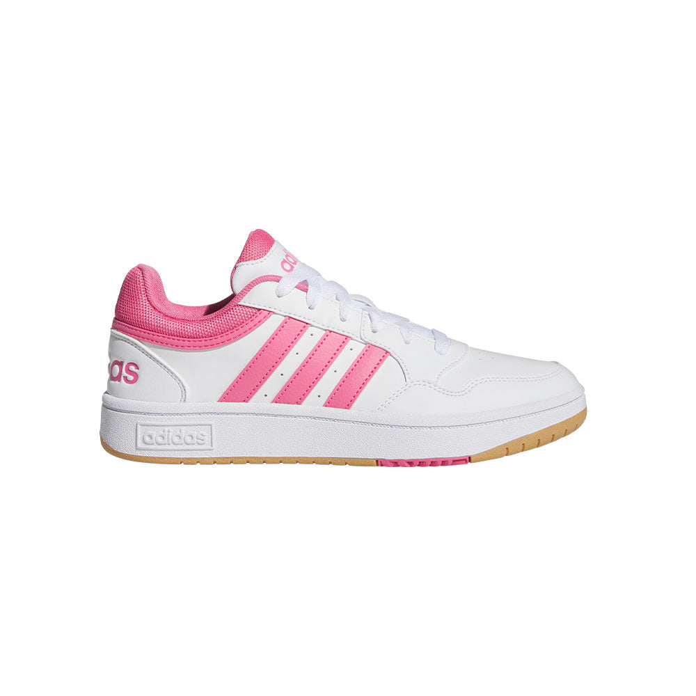 Tenis Mujer Adidas Hoops 3.0- Blanco-Rosa