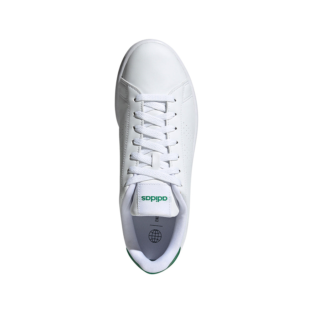 Tenis Hombre Adidas Advantage - Blanco-Verde