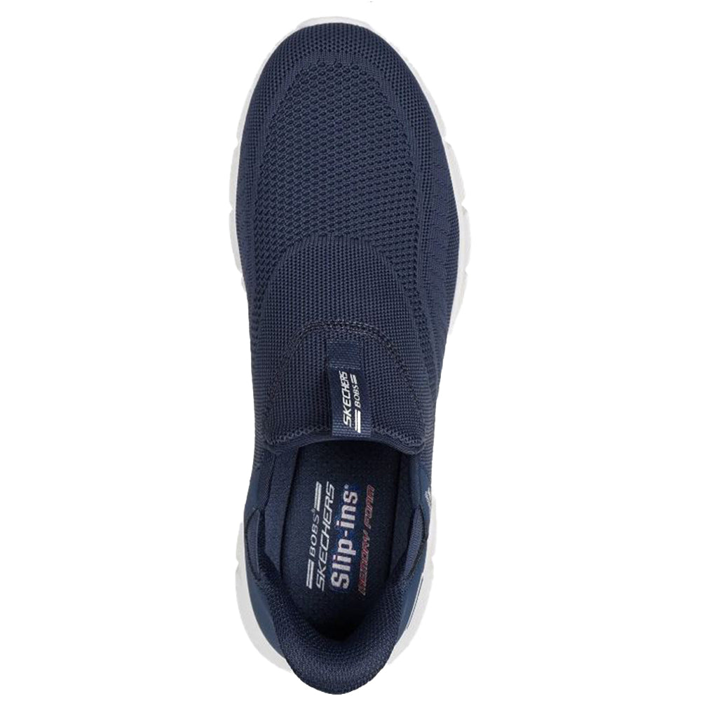Tenis Hombre Skechers Slip Ins Moda Bobs B Flex Scored Edge - Azul