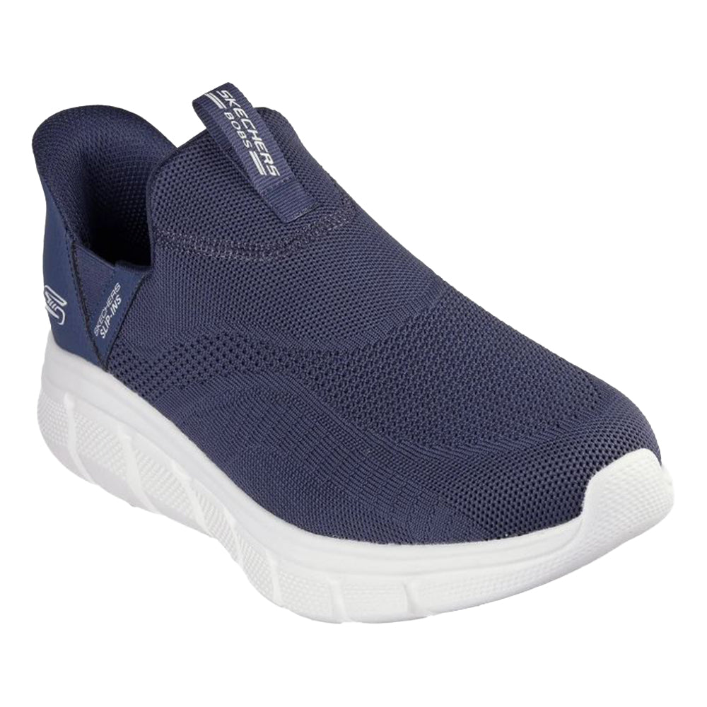 Tenis Hombre Skechers Slip Ins Moda Bobs B Flex Scored Edge - Azul