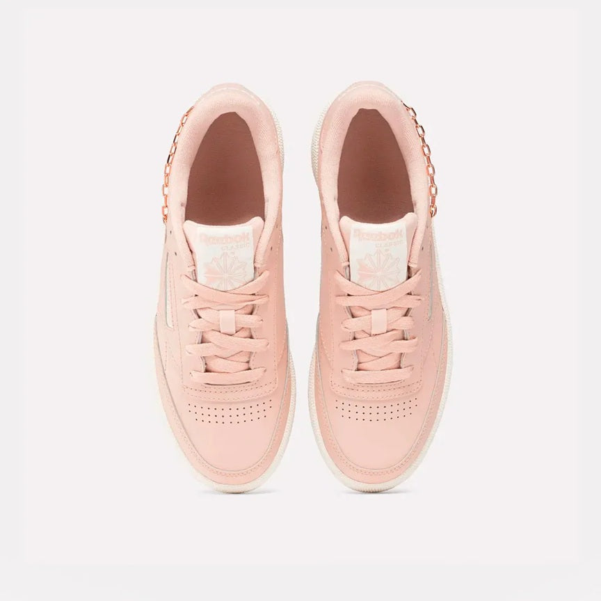 Tenis Reebok Mujer Club C 85 - Rosado - Rosado