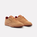Tenis Hombre Reebok Classics Club C 85- Café-Rojo