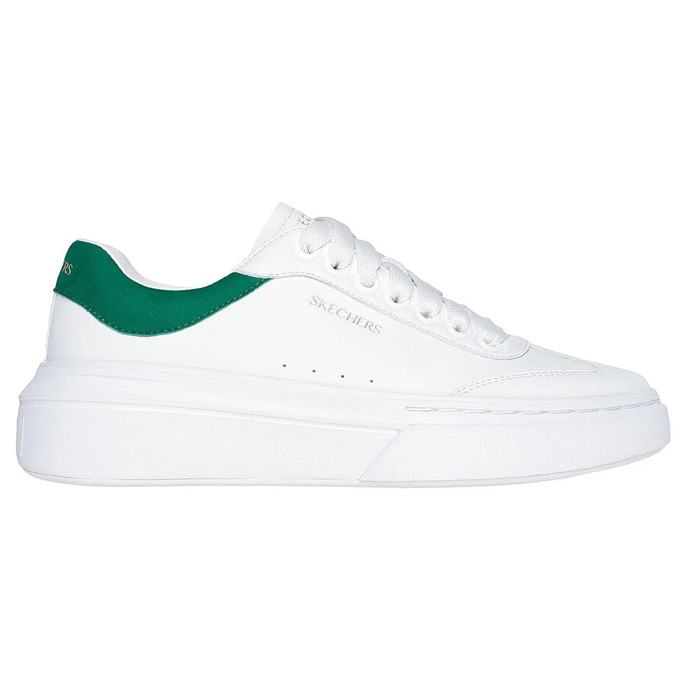 Tenis Mujer Skechers Cardova Classic - Blanco-Verde