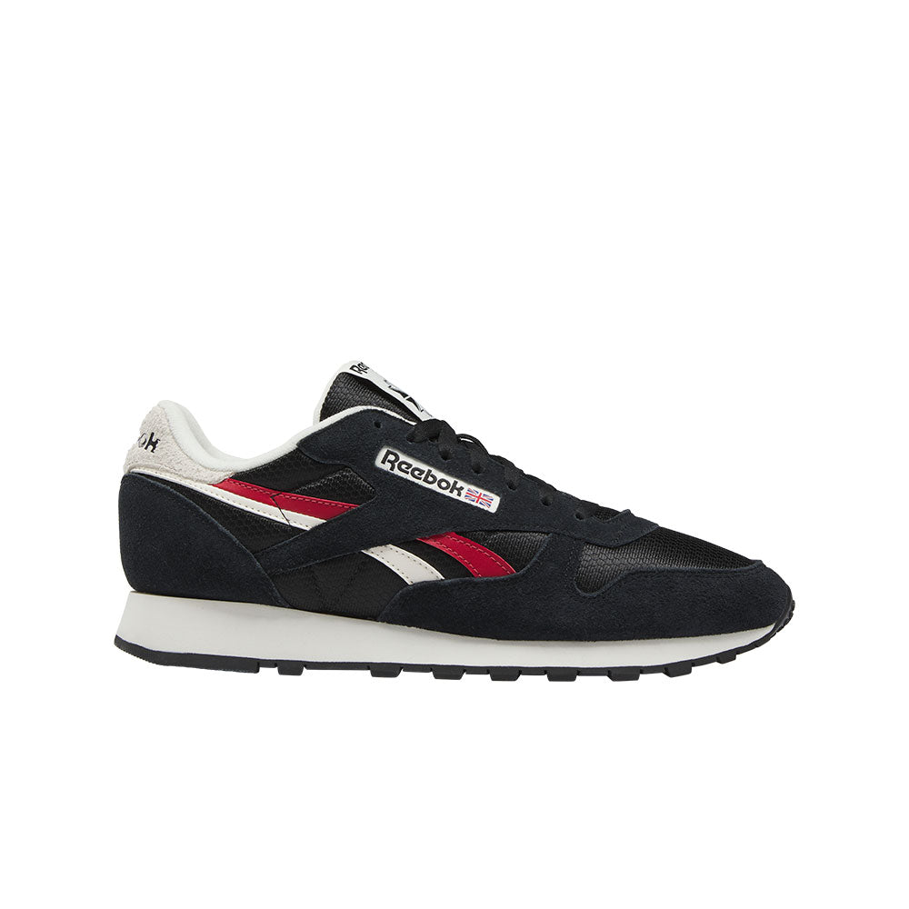 Tenis Hombre Reebok Leather -Negro-Rojo