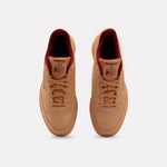 Tenis Hombre Reebok Classics Club C 85- Café-Rojo
