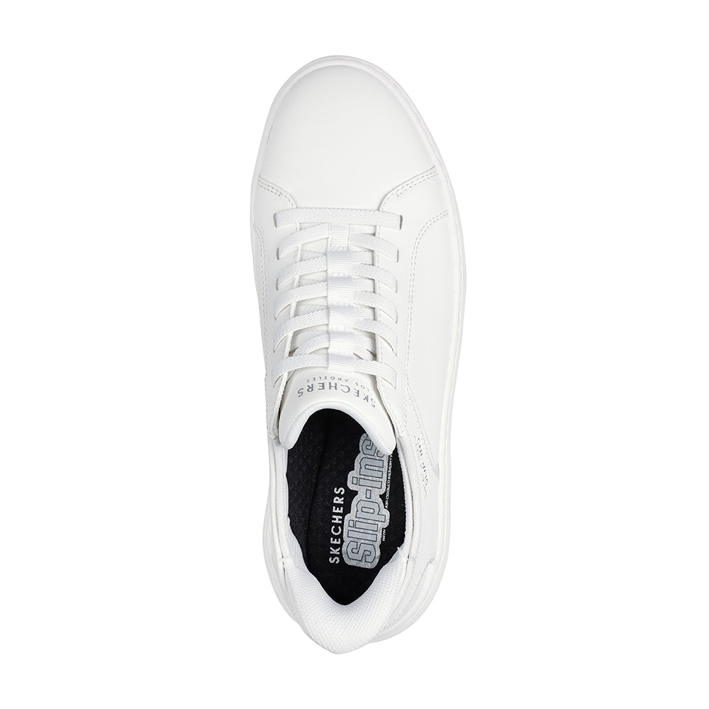 Tenis Hombre Skechers Court Break - Blanco