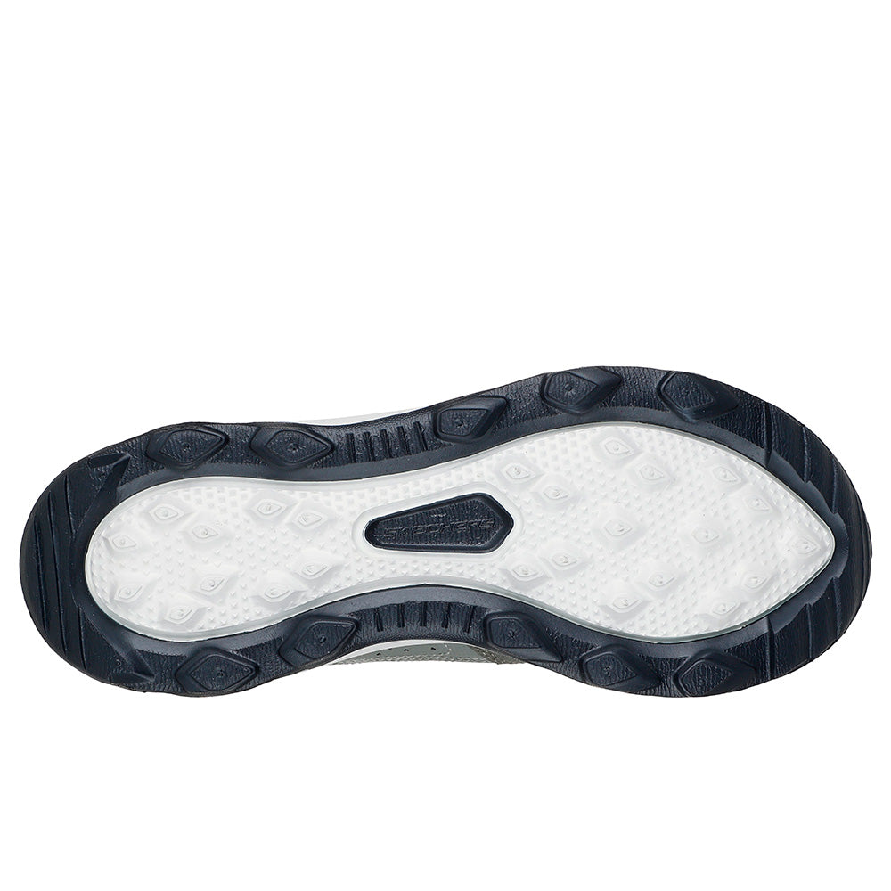 Tenis Skechers Mujer Ridge Oak - Gris - Blanco