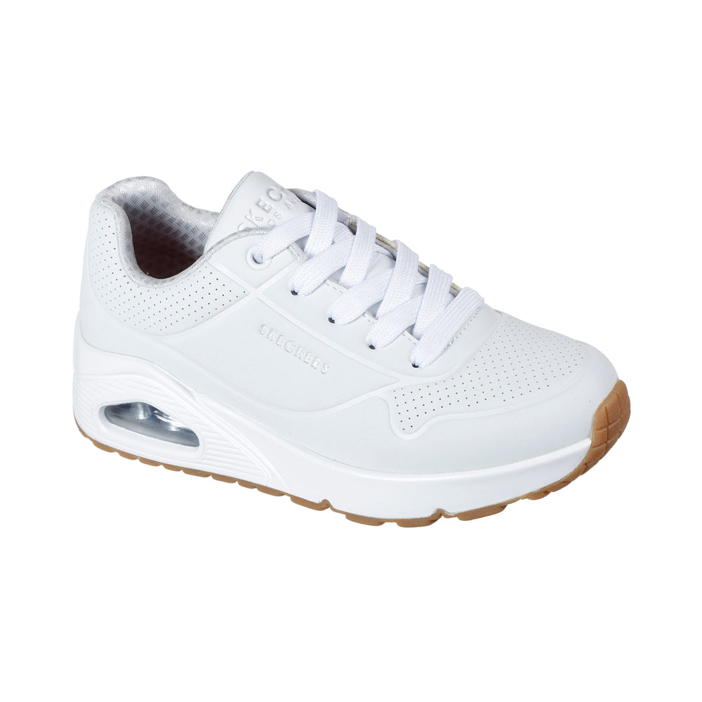 Tenis Niño Skechers Uno StandOn Air - Blanco