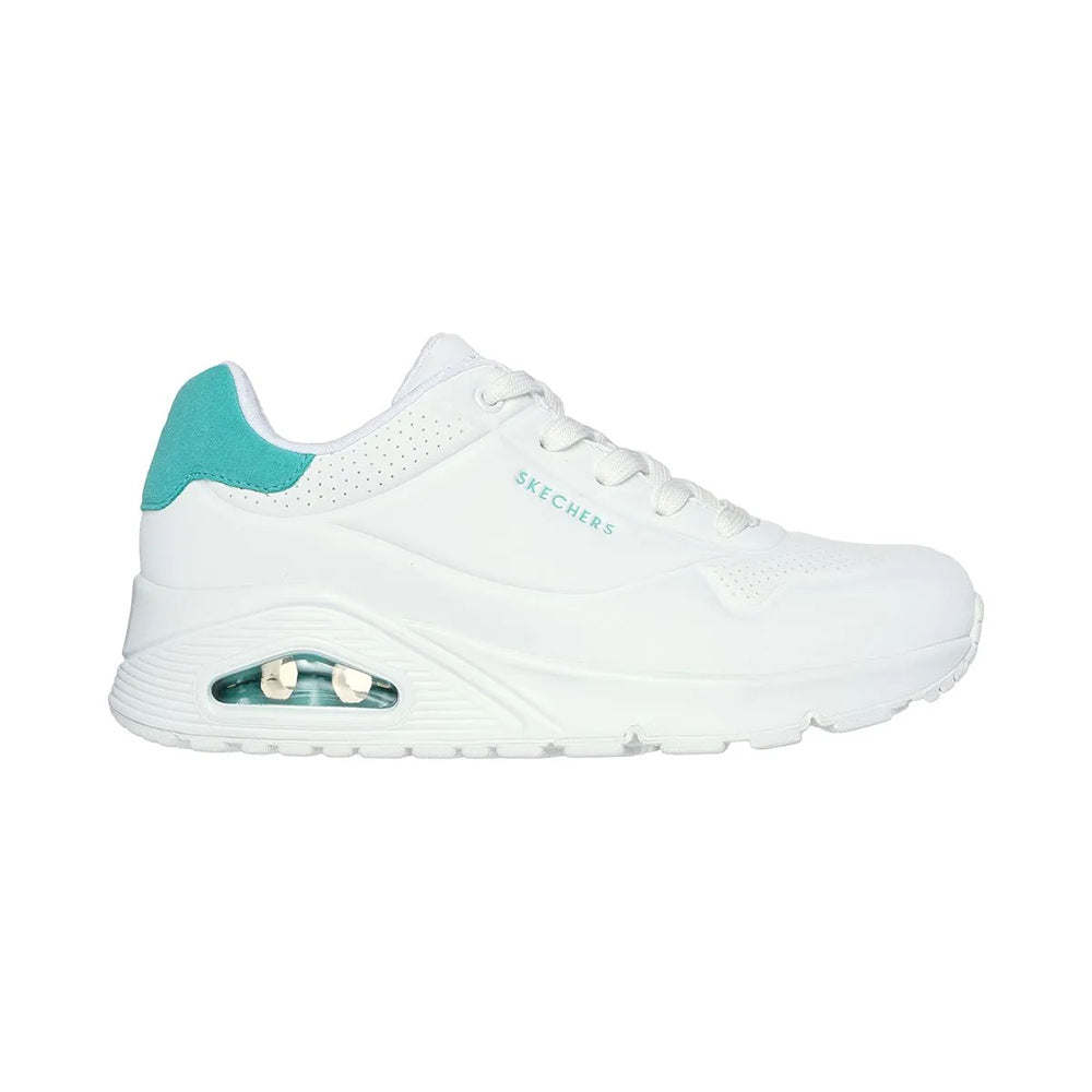 Tenis Mujer Skechers Uno Pop Back - Blanco