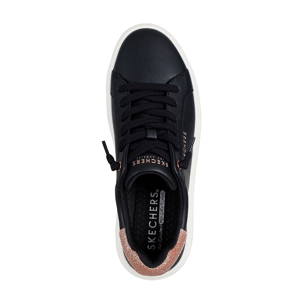 Tenis Mujer Skechers Court Break - Negro - Blanco