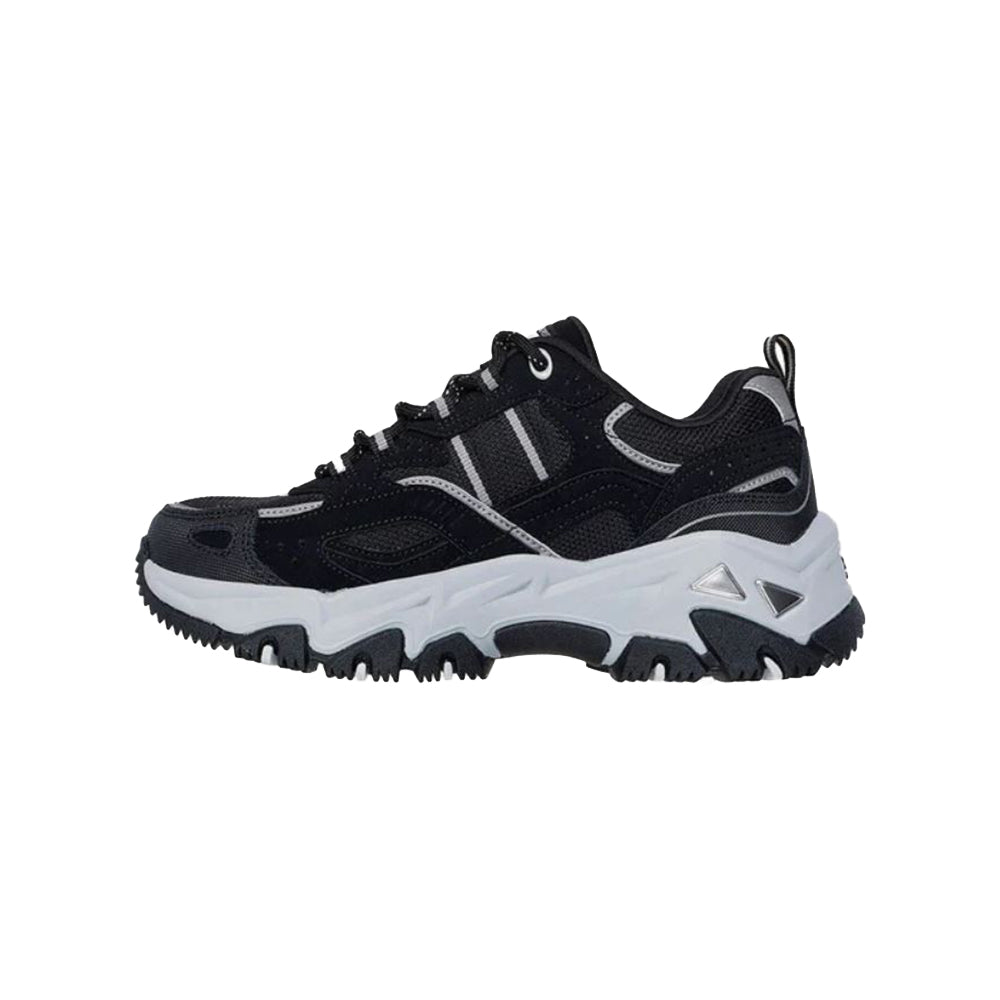 Tenis Mujer Skechers D Lites Hiker Negro-Gris