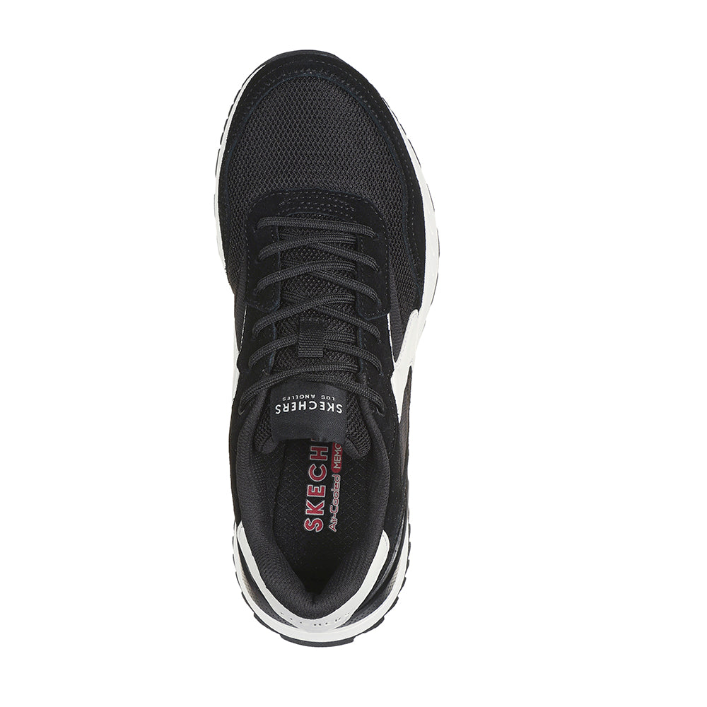 Tenis Hombre Skechers Fury Lace Low - Negro