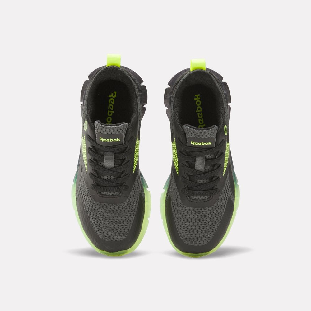 Tenis Reebok Niño Zig N Glow Elastic Lace - Negro
