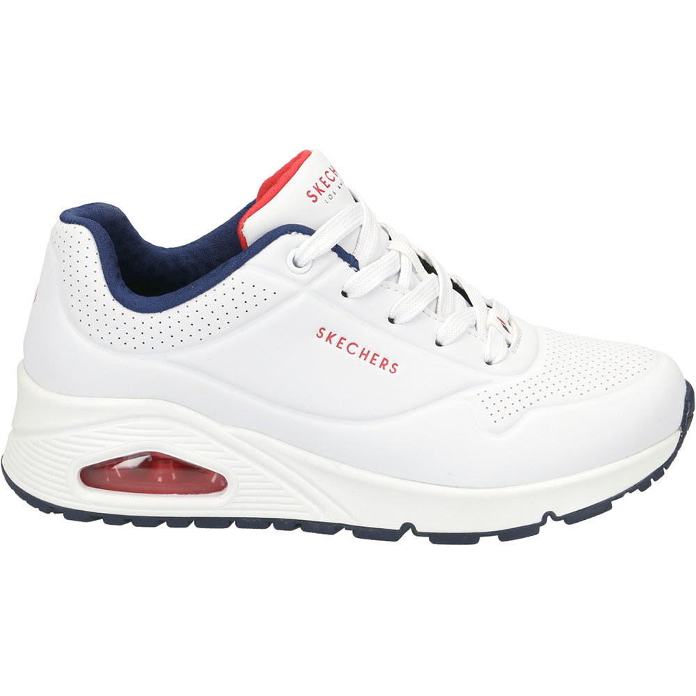 Tenis Mujer Skechers Uno Stand on Air - Blanco