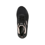Tenis Mujer Skechers D'Lux Walker - Negro-Blanco